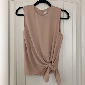 Aritzia pink sleeveless top